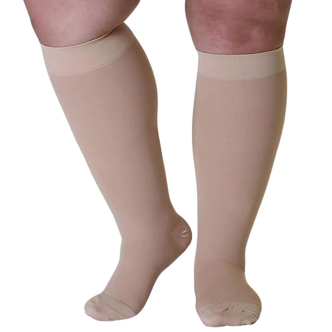 20-30mmHg Plus Size Compression Socks for Men and Women