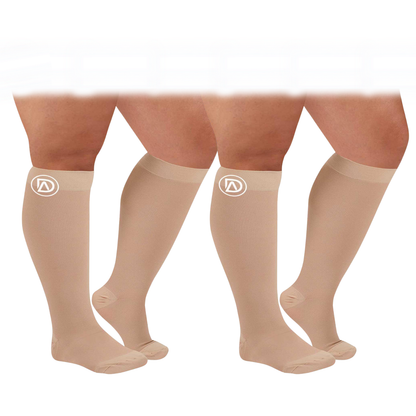 Bundle B (2 Pairs Socks) 20-30 mmHg