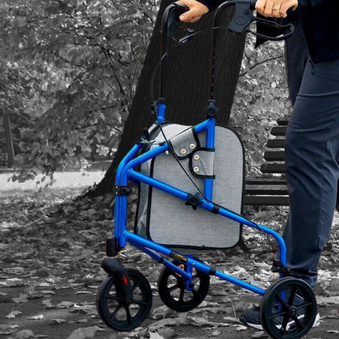 Foldable 3 Wheel Walker | Tripod Rollator