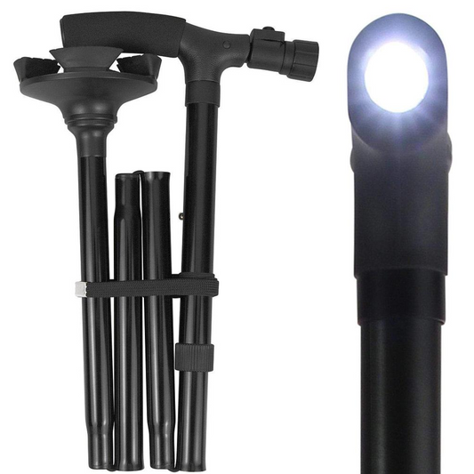 LED Folding Cane