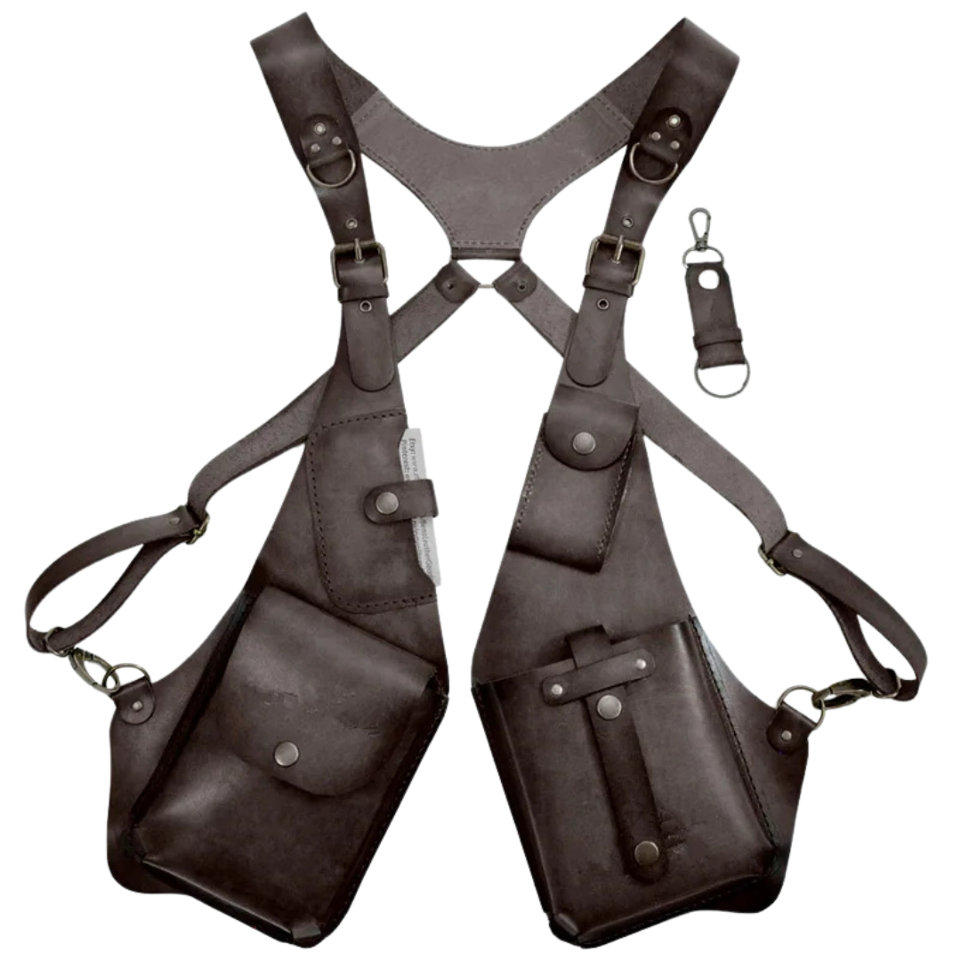 Anti-theft Leather Harness