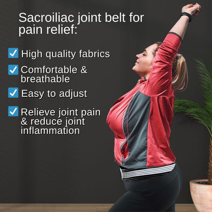 Serenity Touch™  Back Sacroiliac Soothing SI Joint Relief Belt