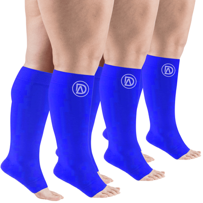 Bundle C ( 3 Pairs ToeLess ) | Open Toe Compression Socks 20-30 mmHg | Toe Out