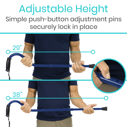 Offset Bariatric Cane