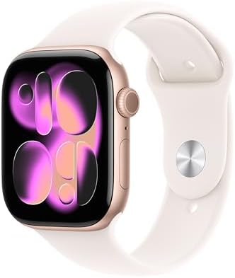 Rose Gold Aluminum Case w/ Light Blush Sport Band