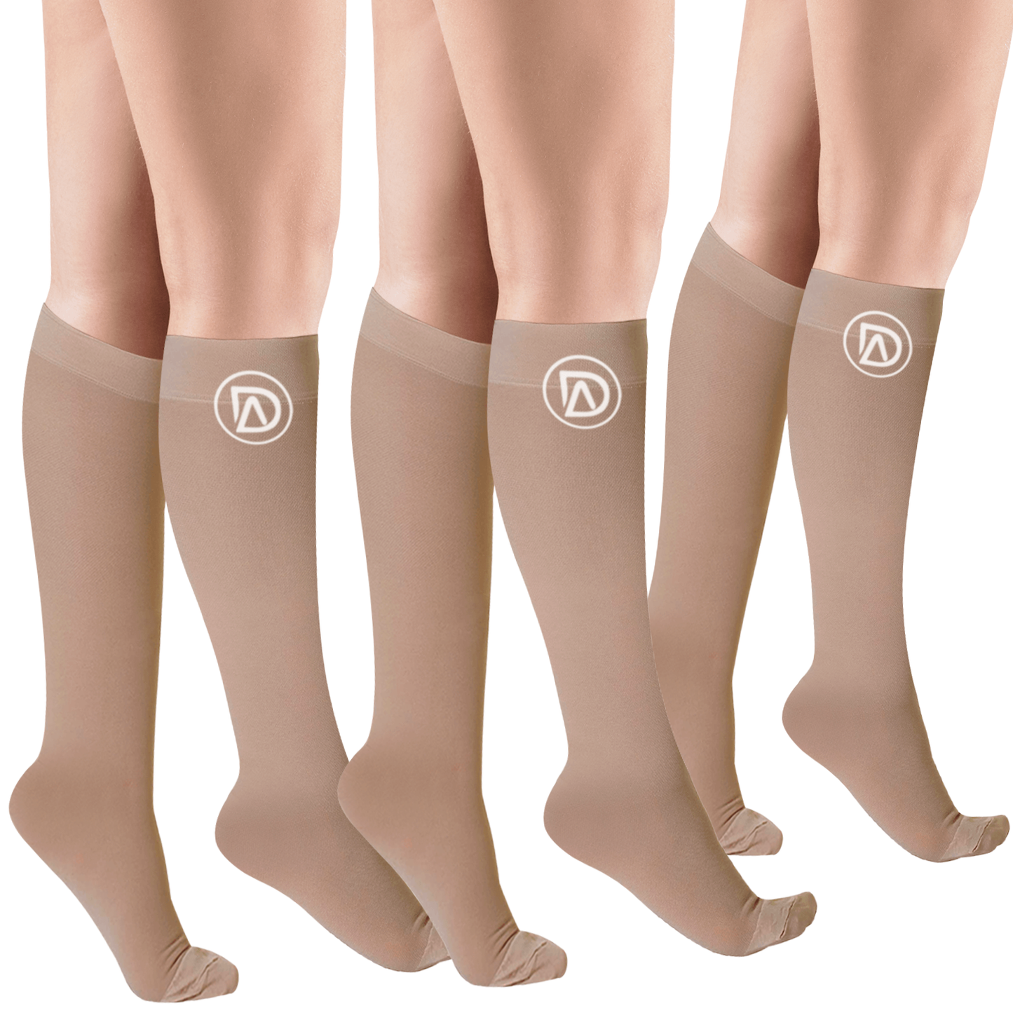 Bundle C (3 Pairs Socks) 20-30 mmHg