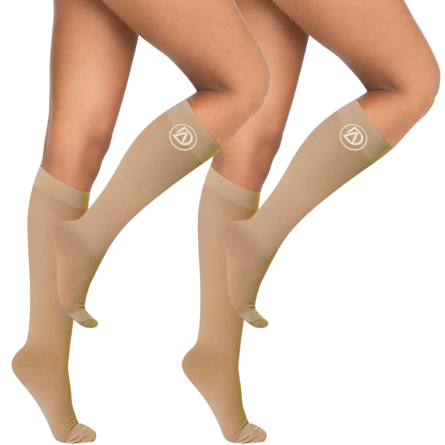 Bundle B (2 Pairs Socks) 20-30 mmHg