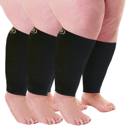 Plus Size Compression Sleeves Bundle C (3 Pairs)  20-30 mmHg