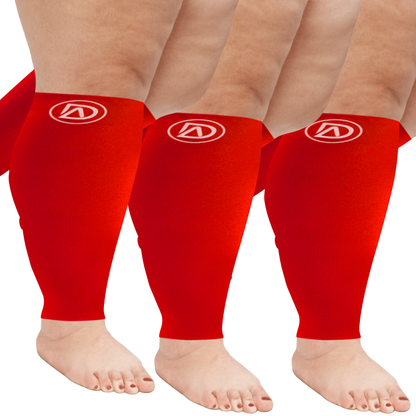 Plus Size Compression Sleeves Bundle C (3 Pairs)  20-30 mmHg