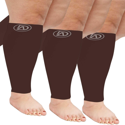 Plus Size Compression Sleeves Bundle C (3 Pairs)  20-30 mmHg