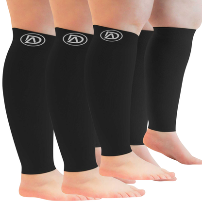 Plus Size Compression Sleeves Bundle C (3 Pairs)  20-30 mmHg