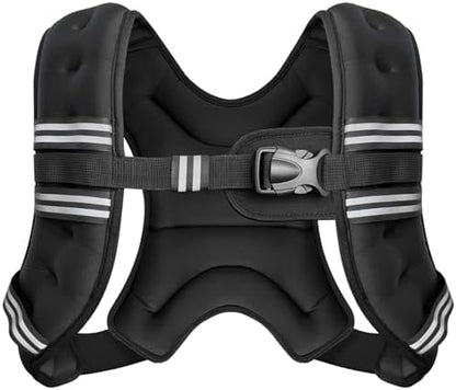 Professional Weighted Training Vest - Adjustable Resistance