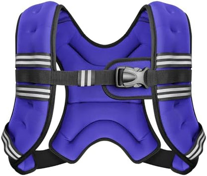 Professional Weighted Training Vest - Adjustable Resistance