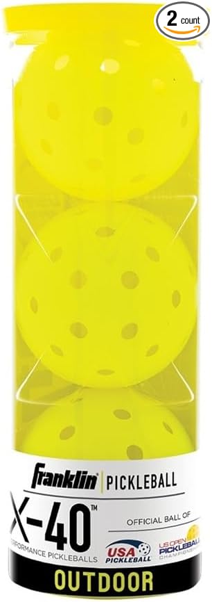 Official Outdoor Pickleballs - Tournament Grade Performance