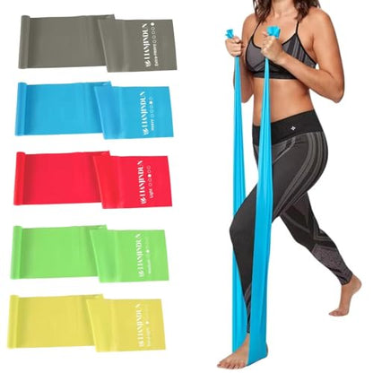 FlexCore Pro 5-Level Resistance Bands Set - Latex-Free TPE
