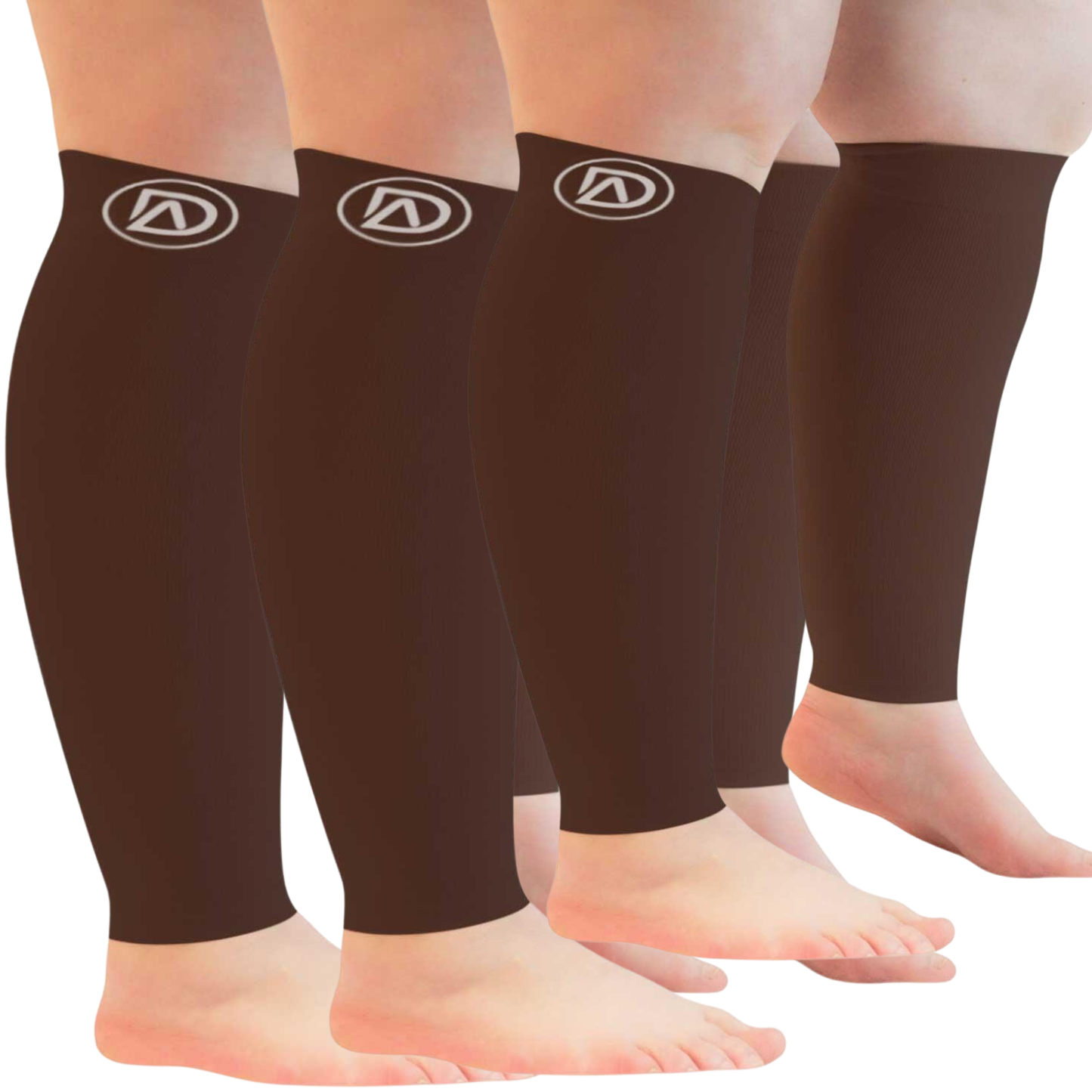Plus Size Compression Sleeves Bundle C (3 Pairs)  20-30 mmHg