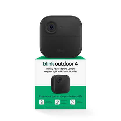 Wireless Outdoor Security Camera – 2-Year Battery Life