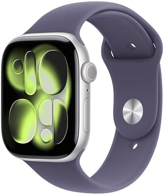 Silver Aluminum Case w/ Purple Fog Sport Band