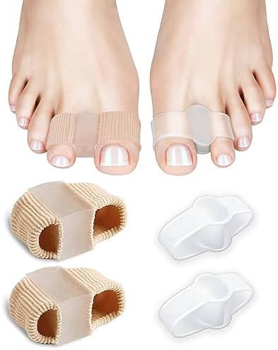 2 Nylon+2 Gel Toe Separators
