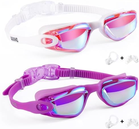 Aqua Crisp White & Aqua Purple