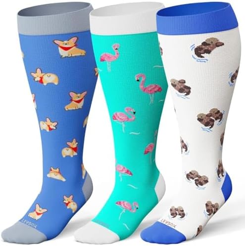3 Pairs/Corgi/Flamingo/Otter