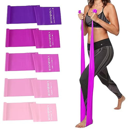 FlexCore Pro 5-Level Resistance Bands Set - Latex-Free TPE