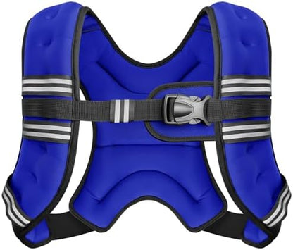 Professional Weighted Training Vest - Adjustable Resistance