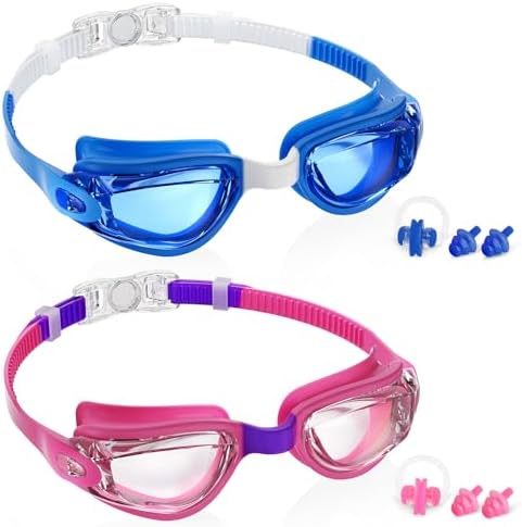 Purple Red Clear & White Blue