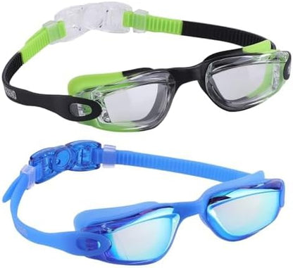 Blue & Clear Green