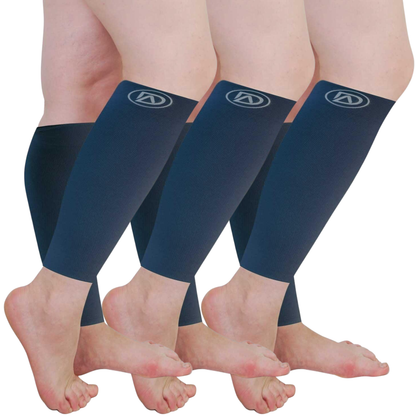 Plus Size Compression Sleeves Bundle C (3 Pairs)  20-30 mmHg