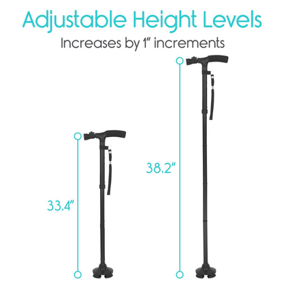 LED Folding Cane