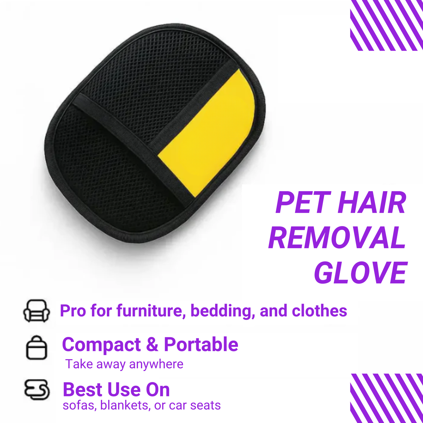 Pet Hair Removal Gloves