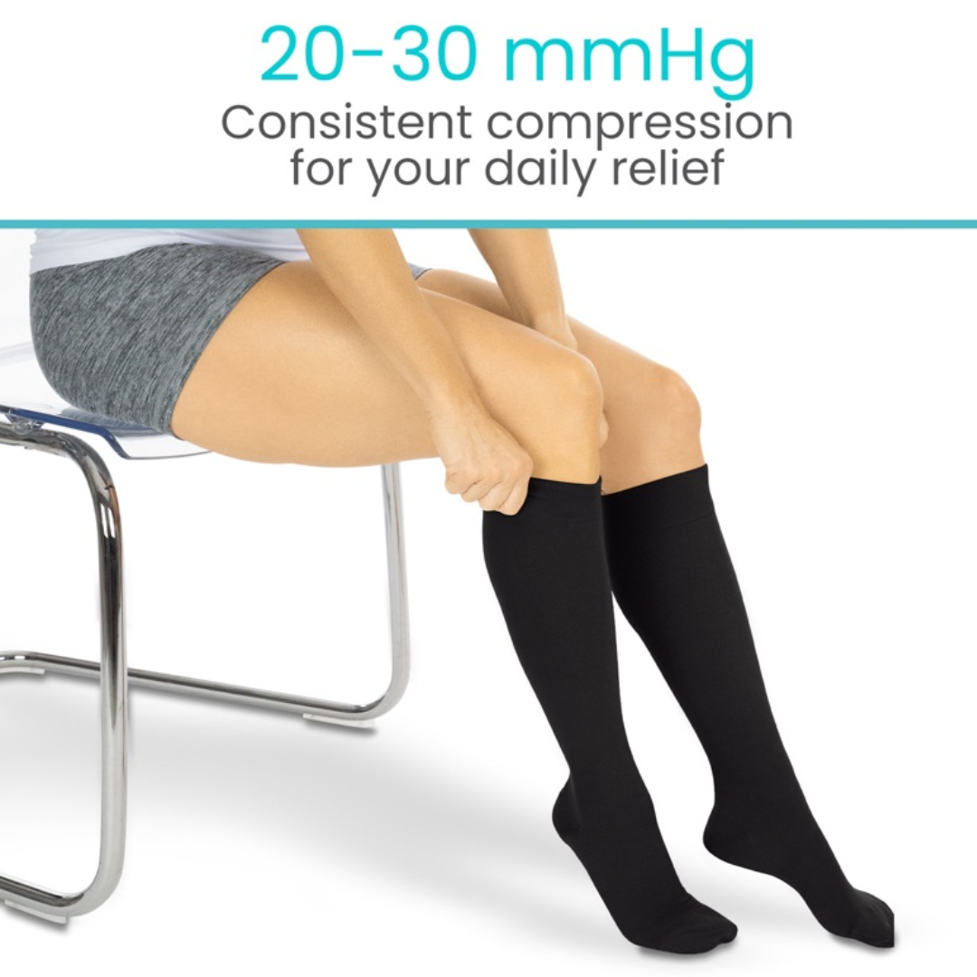 Knee High Compression Stockings 20-30mmHg