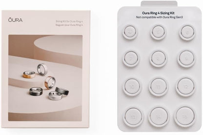 Oura Ring Sizing Kit - Smart Ring Fit Guide for iOS & Android