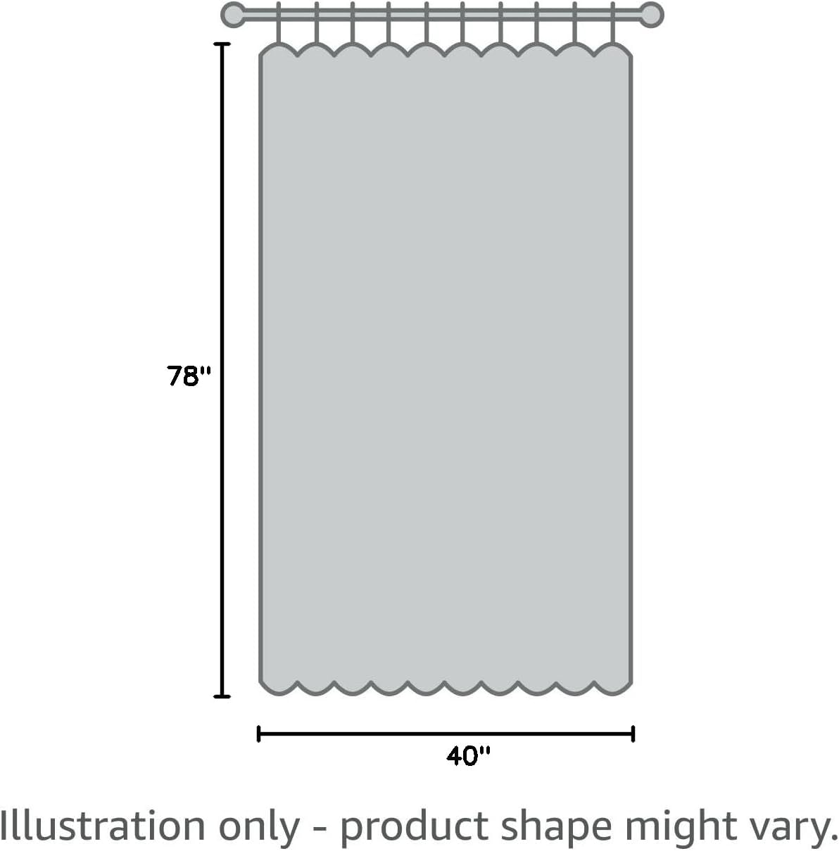 Blackout Door Curtain – Thermal Insulated Privacy Drape Panel