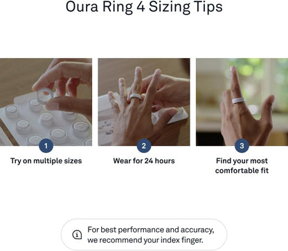Oura Ring Sizing Kit - Smart Ring Fit Guide for iOS & Android