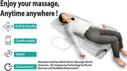 Full Body Stretching Massage Mat with 3D Lumbar Traction