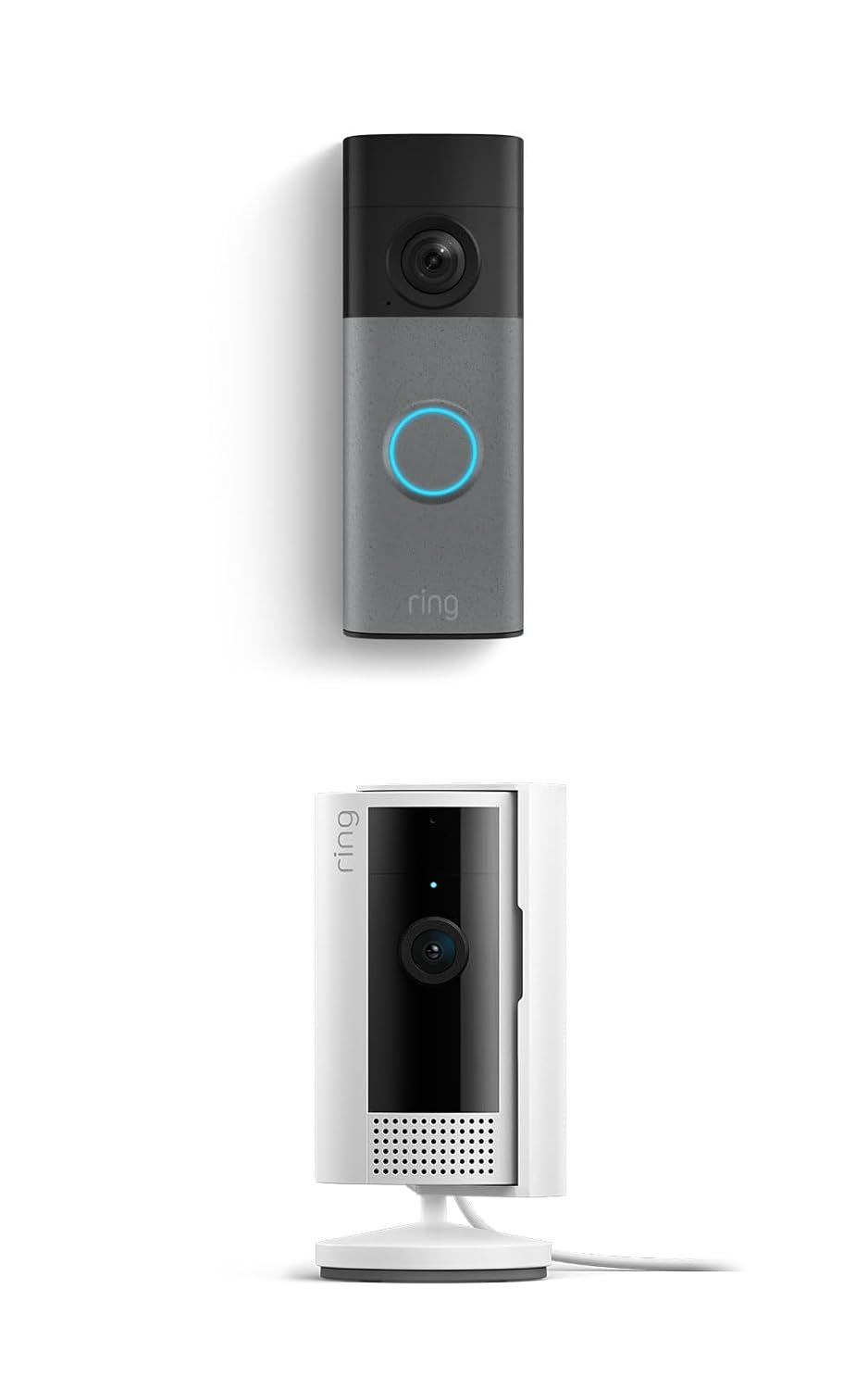Smart Video Doorbell + Indoor Camera Bundle | Speckled Gray