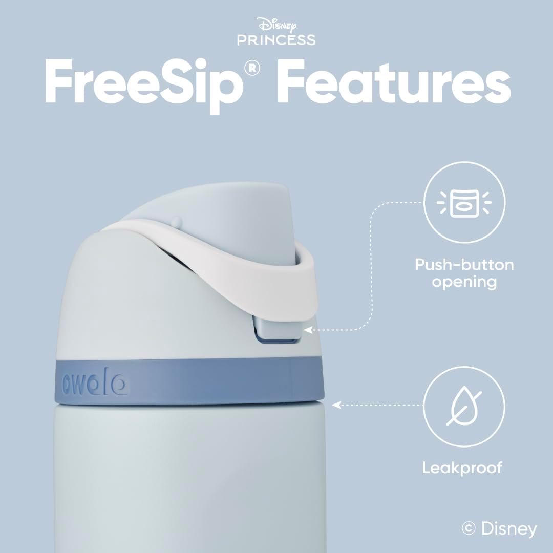 Disney & Marvel FreeSip Insulated Water Bottle 24oz | Premium