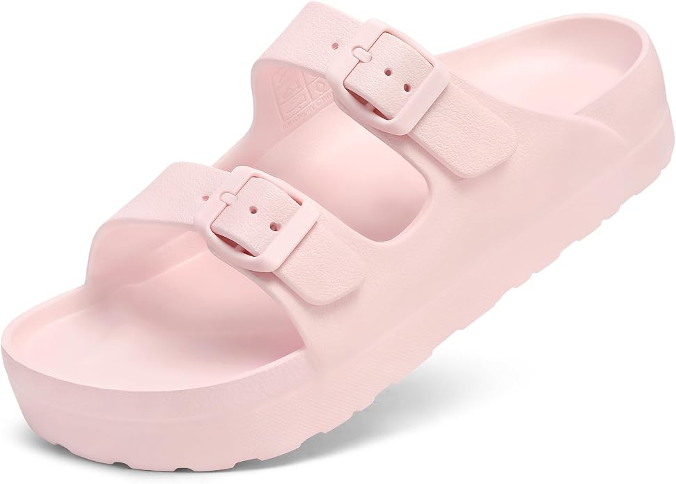 Arch Support Platform Sandals | Lightweight Foam Slides
