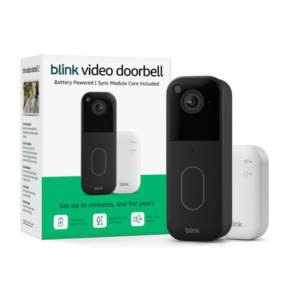 Smart Video Doorbell with 2-Year Battery & HD Head-to-Toe View
