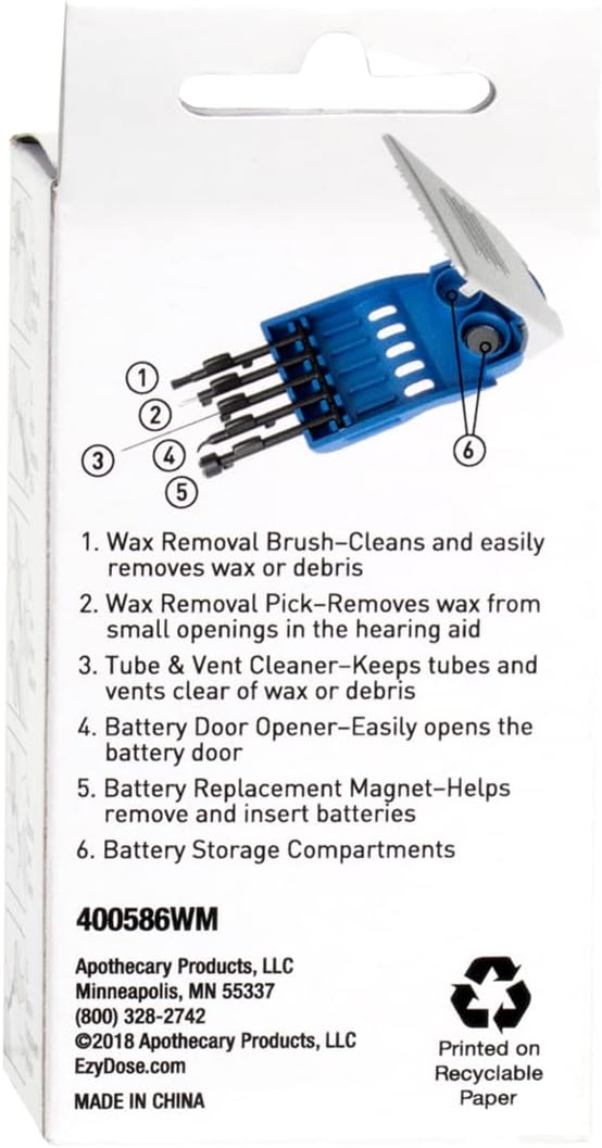 5-in-1 Hearing Aid Cleaning Kit | Professional Maintenance Tools