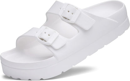 Arch Support Platform Sandals | Lightweight Foam Slides