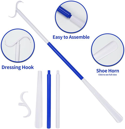 Sock Aid Kit with Long Handle Shoe Horn - Mobility Assist