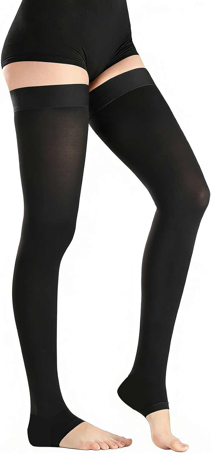 Thigh High Compression Stockings 20-30 mmHg | TheGivenGet