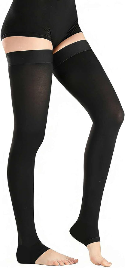 Thigh High Compression Stockings 20-30 mmHg | TheGivenGet