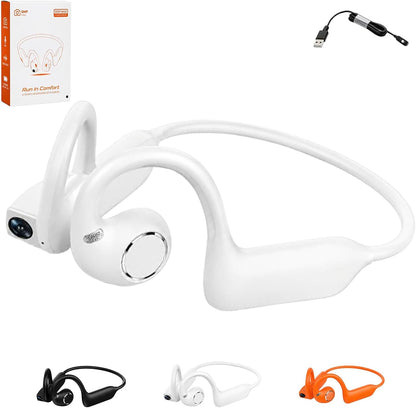 Open-Air Wireless Bluetooth Headphones with Integrated Camera