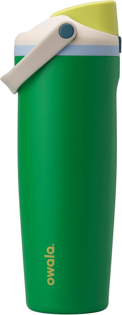 Insulated Stainless Steel Water Bottle with Two-Way Spout