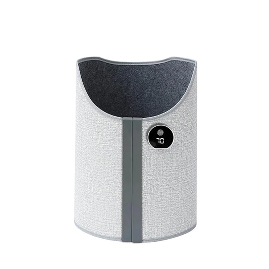 Under Desk Foot Warmer Portable Leg Warmer Small Space Heater Quiet Foot Warmer Winter Foot Warmer Portable Space Heater For Office And Home (Grey)