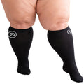 Plus Size Compression Socks 20-30 mmHg | Wide Calf by Dominion Active